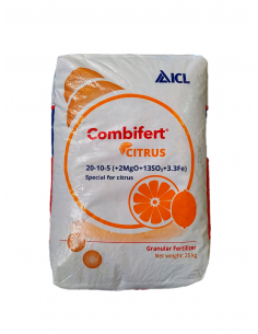ABONO 20-10-5+2CaO+2.5Mg+TE GRANULADO SACO 25 KG CITRICOS